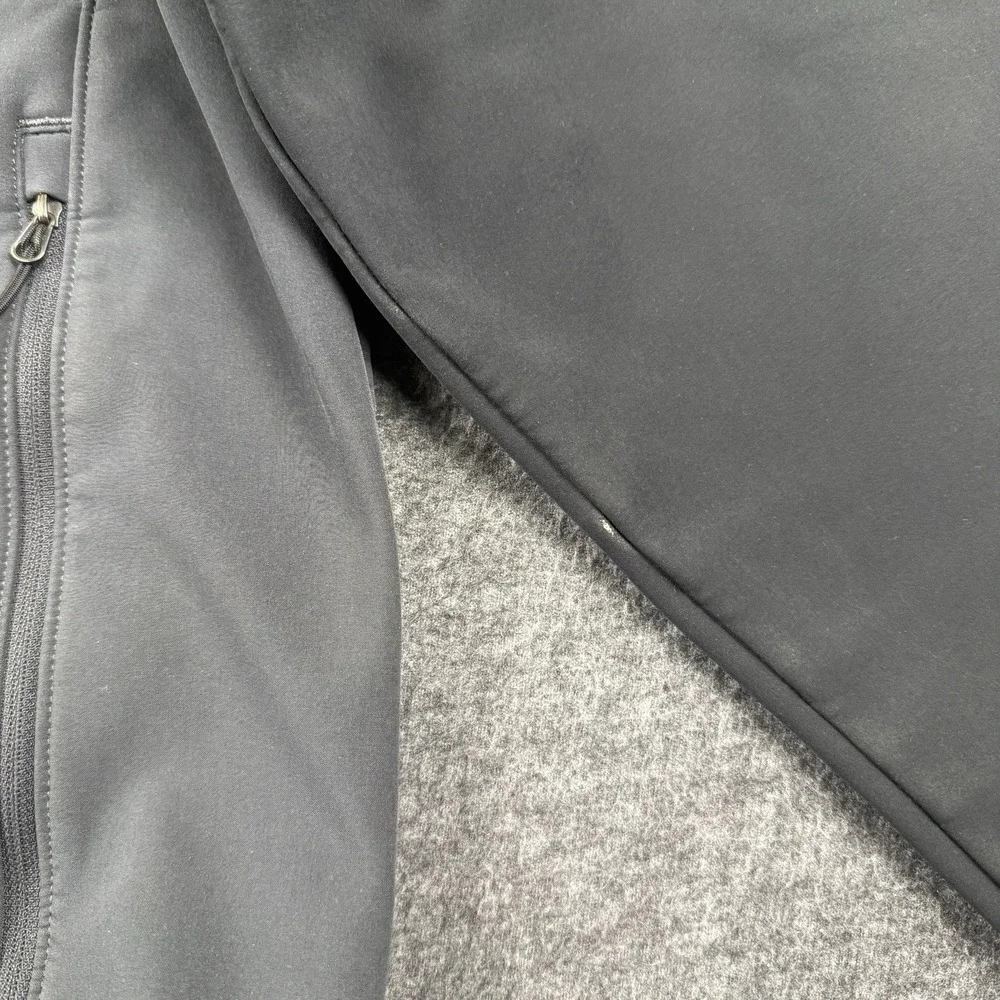 The North Face Jacket Mens XL‎ Black WindWall Softshell Full Zip Hiking Outdoors